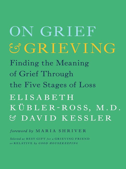 Cover image for On Grief and Grieving